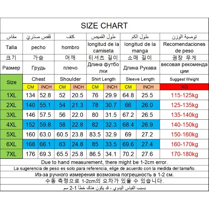 Plus Size Men Cotton Sweatshirts Pullovers 110-180kg 5XL 6XL 7XL Autumn Winter Long Sleeve Printed Tops Big Size Men Clothing — image 9