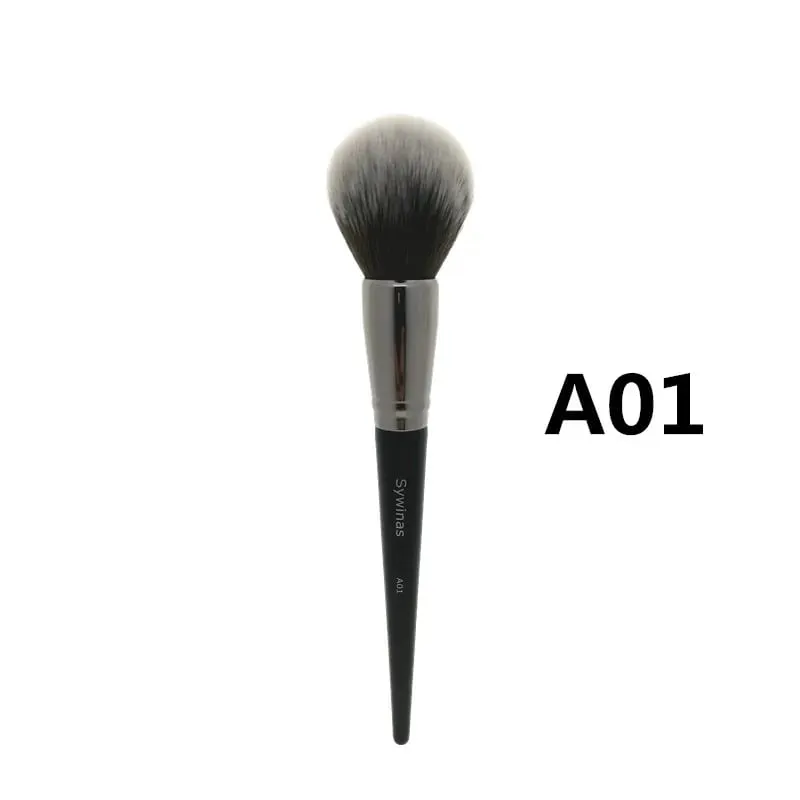 Sywinas Fan Brush Highlighter Soft Face Beauty Painting Powder Foundation Blush Bronzer Blending Makeup Brushes — image 12