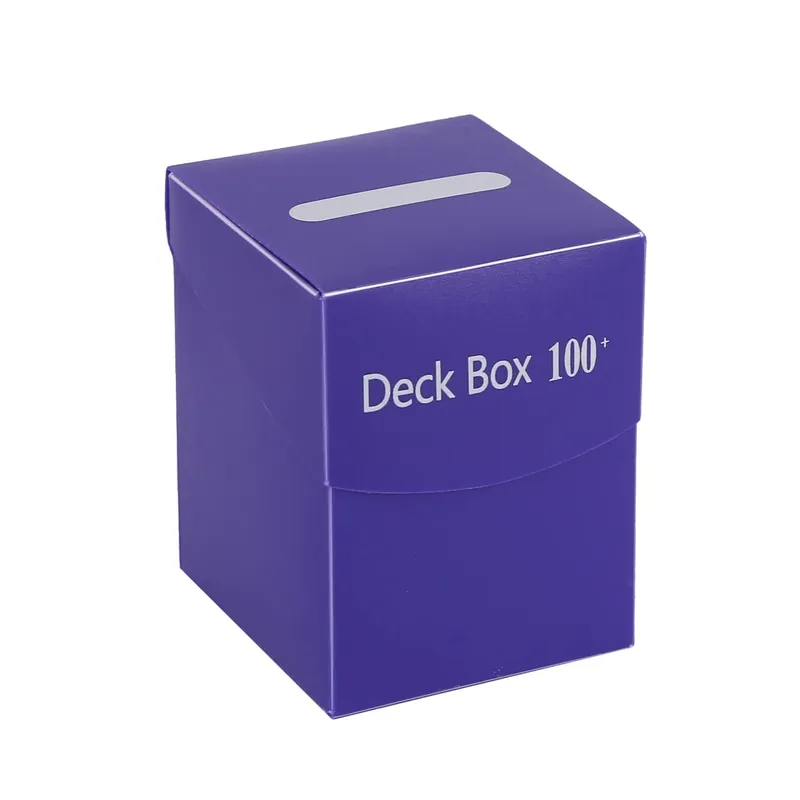 Deck Trading Cards Box for 100+ Game Baseball Card Storage Box Playing Card Carrying Case for Family Party Games Supplies — image 10