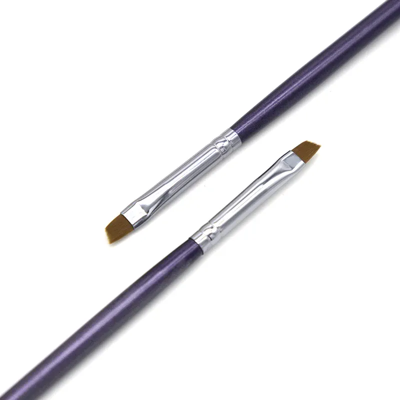 2/5/10PCS Upgrade Blade Eyeliner Brush Ultra Thin Flat Fine Eye Liner Makeup Brushes Flat Eyeliner Brush Eyebrow Make Up Tool — image 4