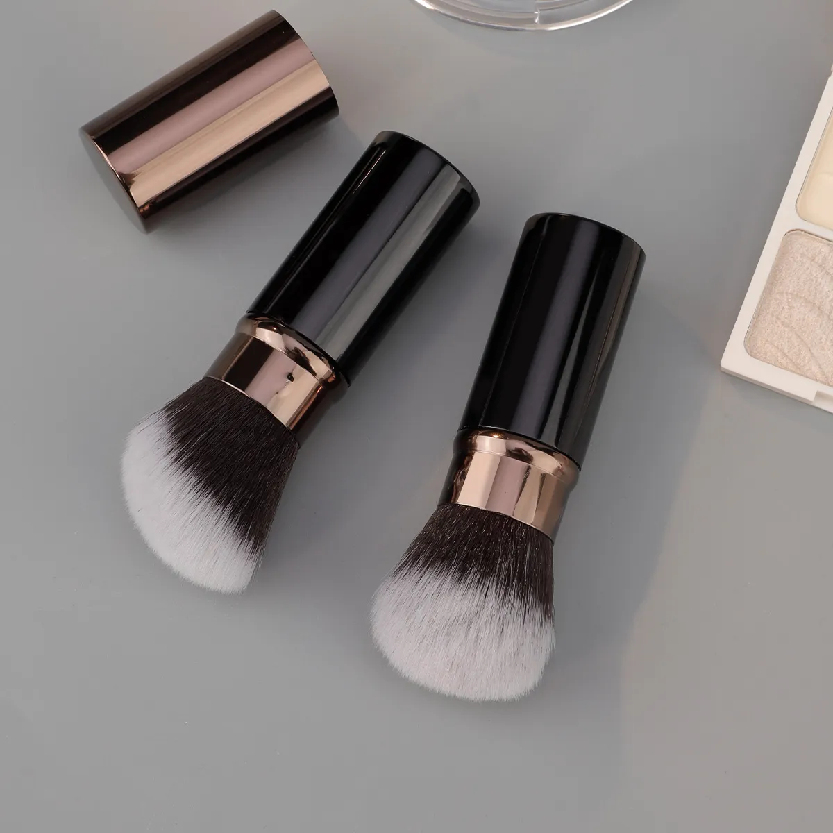 1/2pcs Professional Makeup Brushes Retractable Blusher Powder Foundation Face Concealer Kabuki Makeup Brush Cosmetic Tools — image 6