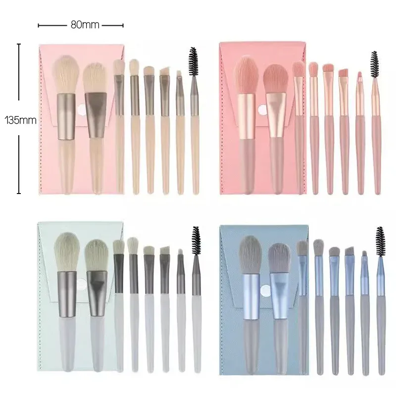 Soft Fluffy Makeup Brushes Set Face Foundation Blush Loose Powder Eyeshadow Blush Blending Beauty Makeup Brush Women Girls Tools