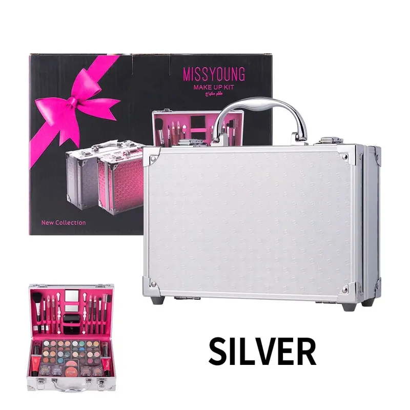 56Pcs Makeup Starter Kit Professional Makeup Set With Makeup Case Holiday Beauty Gift Set Starter Cosmetics Full Kits For Women — image 17