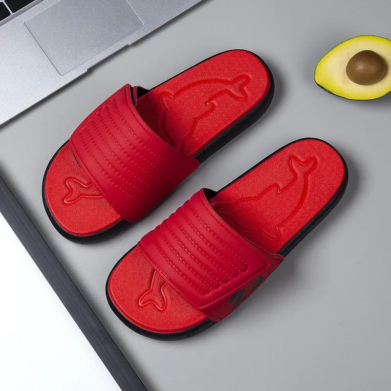 Breathable Summer Flip Flops Men Lightweight Quick Drying Slippers Comfortable Indoor and Outdoor Slides Waterproof Beach Shoes — image 9