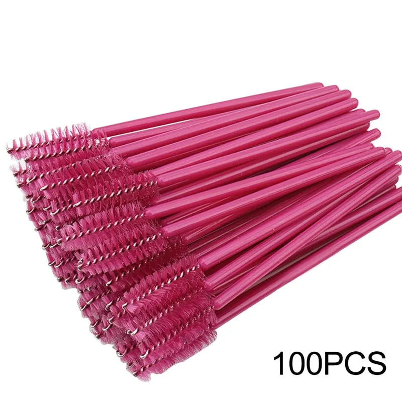 Wholesale Lash Brushes Eyelashes Extension Brush 100/300pcs For Woman And Man Mascara Wands Applicator Spoolers Makeup Tools — image 17