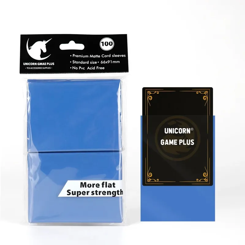 100pcs 2.5 "x 3.5" Premium Trading Card แขน 66x91 มม.ขนาดมาตรฐานกระดานการ์ดเกมสำหรับ MTG Magic Gathering Lorcana การ์ดเกม — image 12