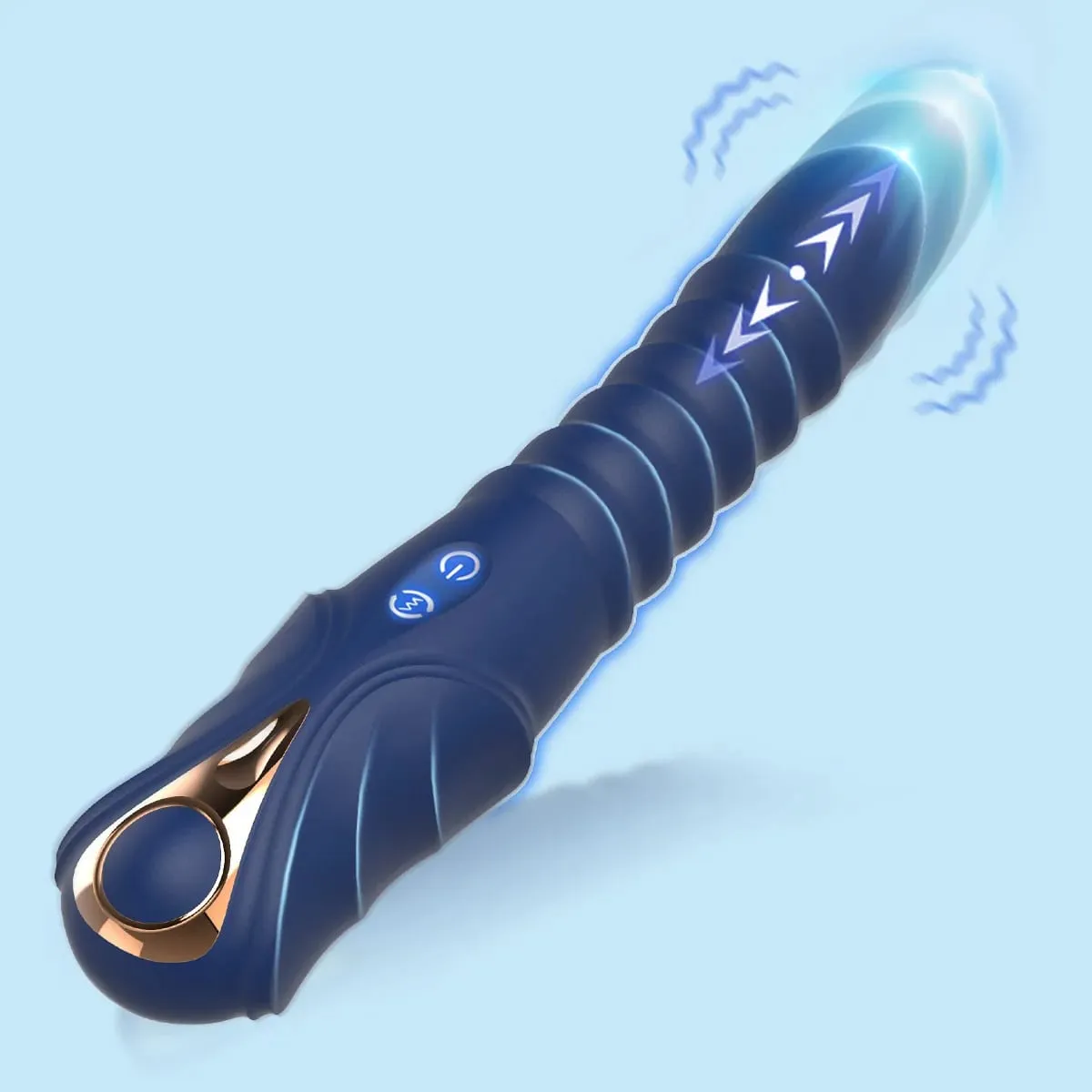 דחף ויברטור G Spot Vibrator דילדו אנאלי עם 10 רטט 3 דחף סיליקון נוזלי עיסוי נרתיק ממריץ דגדגן — image 1