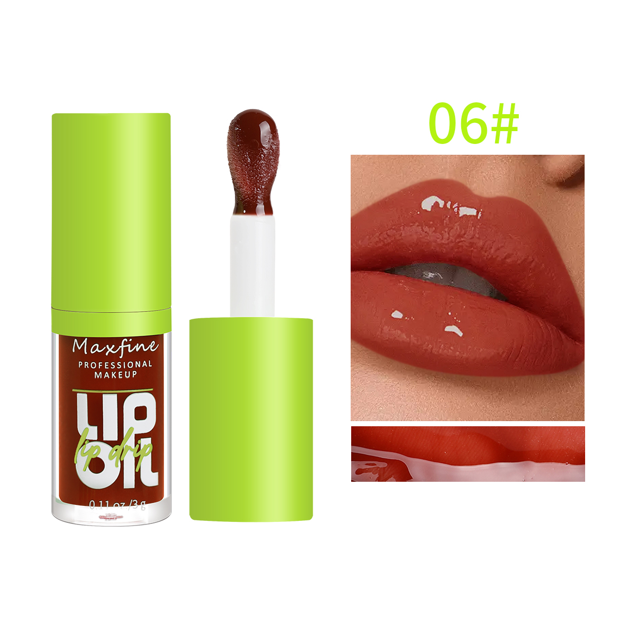 6-tone moisturizing lip gloss luminous oil lip gloss moisturizing transparent liquid lip gloss natural lip enhancer make lips — image 7