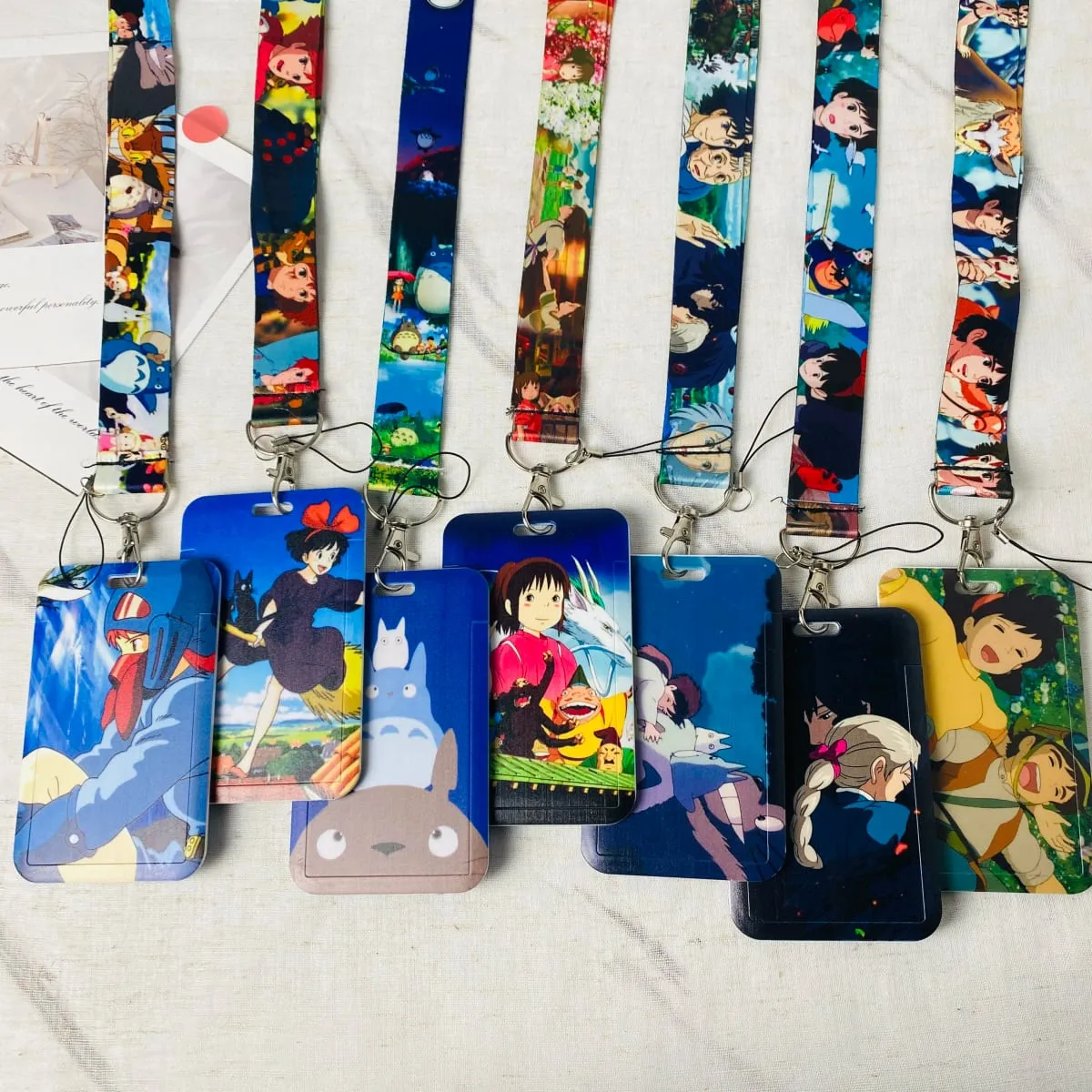 Anime Lanyard Japanese Manga Neck Strap for Key ID Card Phone Straps Badge Holder Hanging Rope Keyrings Accessories Gifts — image 1