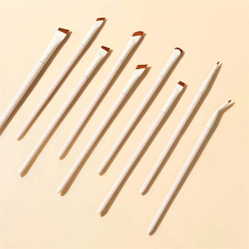 1/7/9 Makeup Brushes Set Upgrade Blade Eyeliner Brush Fine Oblique Head Eyebrow Brush Under The Eyes Place Precise Detail Brush — image 5