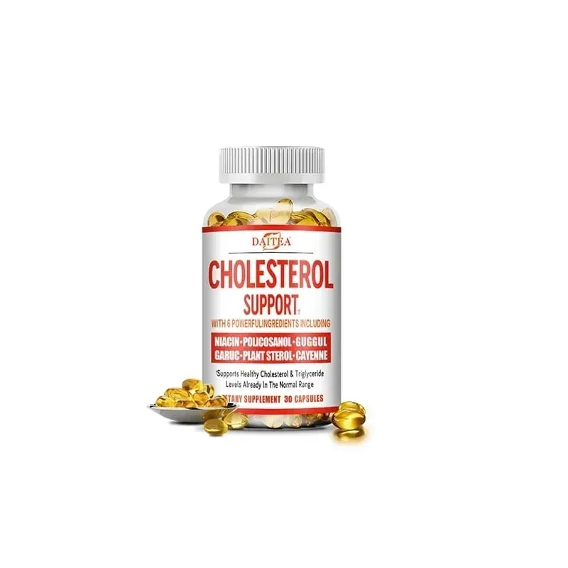 Suplemento de apoyo al colesterol Daitea: reduce el LDL y los triglicéridos. El sistema inmunológico alivia la ansiedad de forma natural. Salud suprarrenal. — image 8