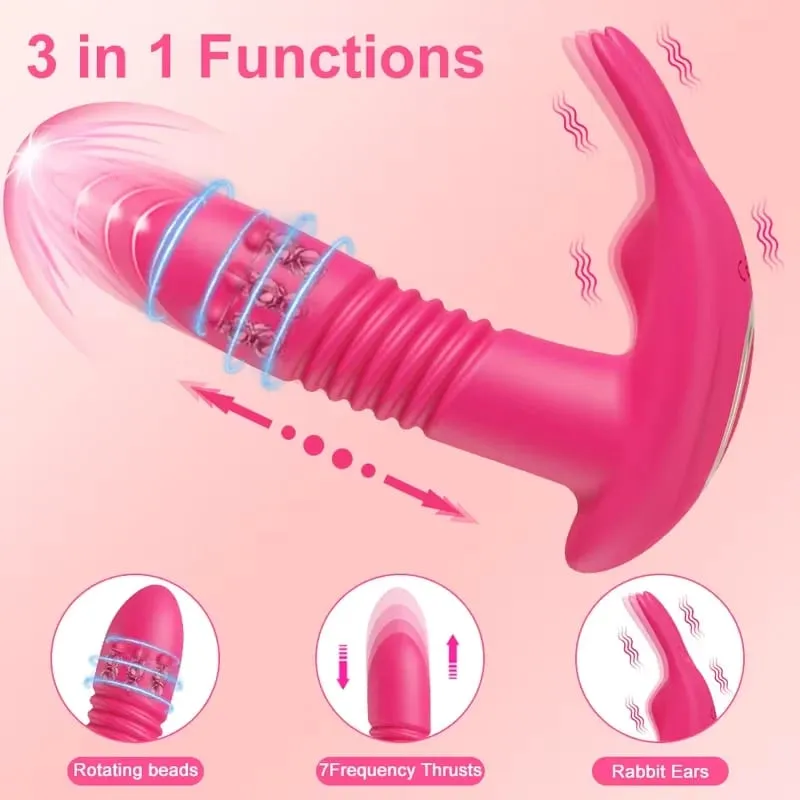 Thrusting Vibrator for Women APP Rotating Telescopic Dildo Remote Control G Spot Massage Clitoris Stimulator Sex Toy for Women — image 2