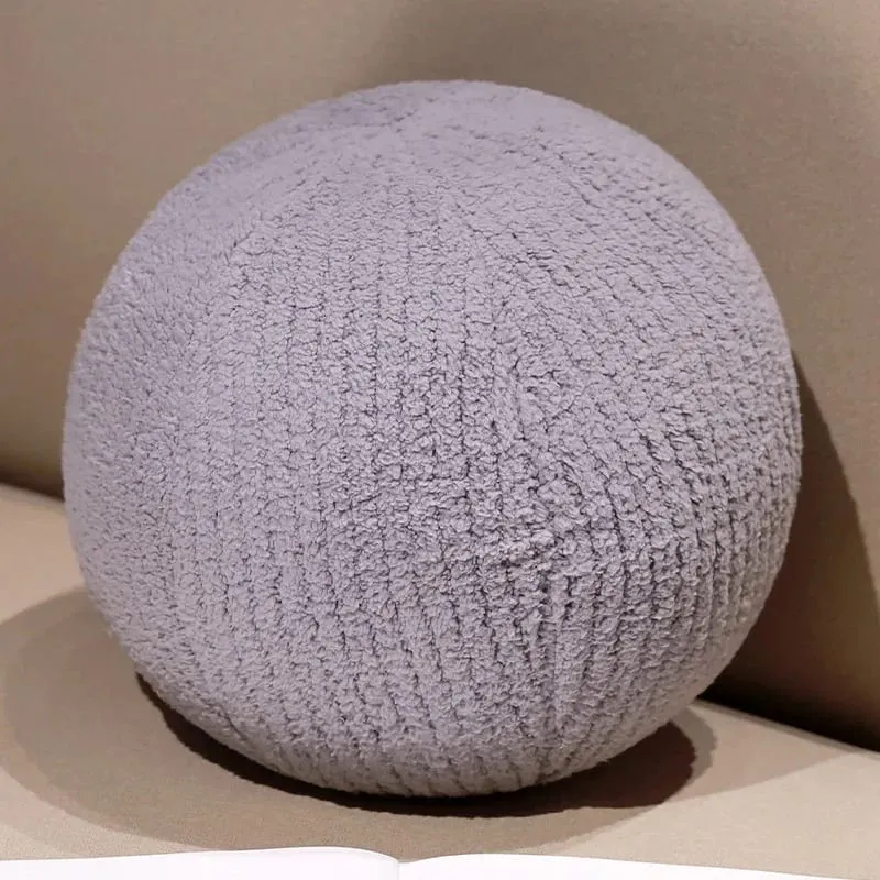 30cm Ins Style Ball Pillow Soft Plush PP Cotton Sofa Pillow Ornament Stuffed Nordic Round Pillow Throw Pillows Home Decoration — image 27