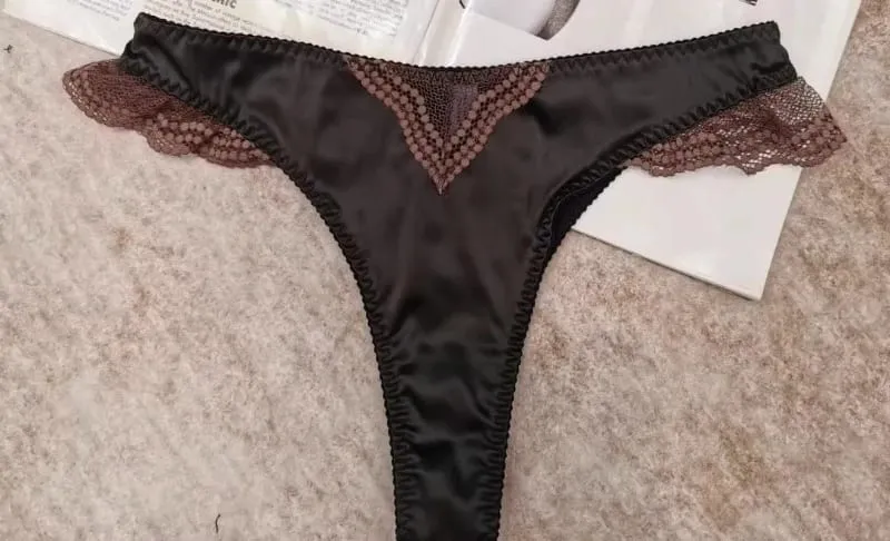 Parisian Lingerie Set | Chantilly Lace & Mesh Cutouts | EU 85B Support | Effortless French Slimming Underwire Sexy Bras — image 14