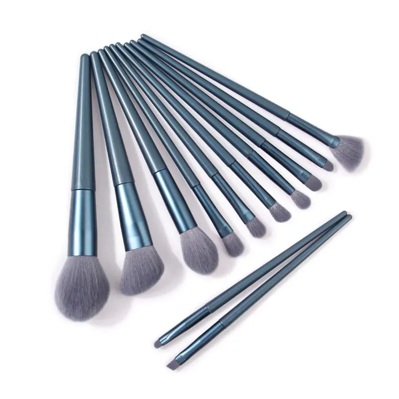 12Pcs Pink Makeup Brush Set Make Up Concealer Blush Powder Brushes Eye Shadow Highlighter Foundation Brush Cosmetic Beauty Tools — image 11