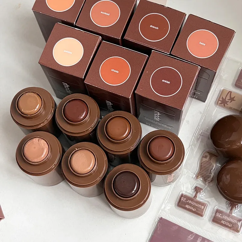 Summer Limit Sip Bronze Pocket Contour Stick Blush Stick Easy Application Smooth Spreading Long‑lasting Makeup Wear LipBoost — image 3