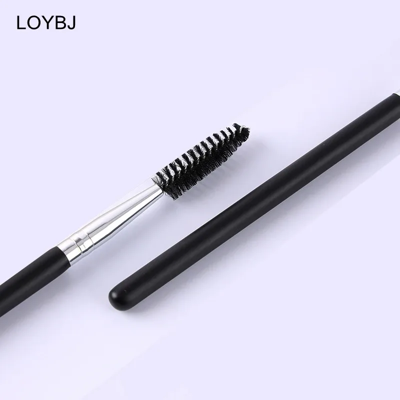 2/5/10pcs Eyebrow Eyelash Makeup Brushes Set Cosmetic Lashes Mascara Eye Brow Cream Brush Beauty Brows Lash Make Up Tools — image 2