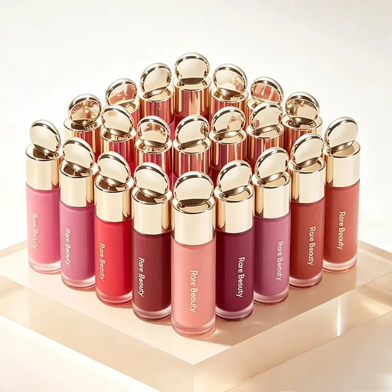 Rare Beauty Lightweight Lotion Matte Texture Liquid Powder Blusher Nourishing 4 Color Butter Lipstick Bronzing Liquid Cosmetics — image 2