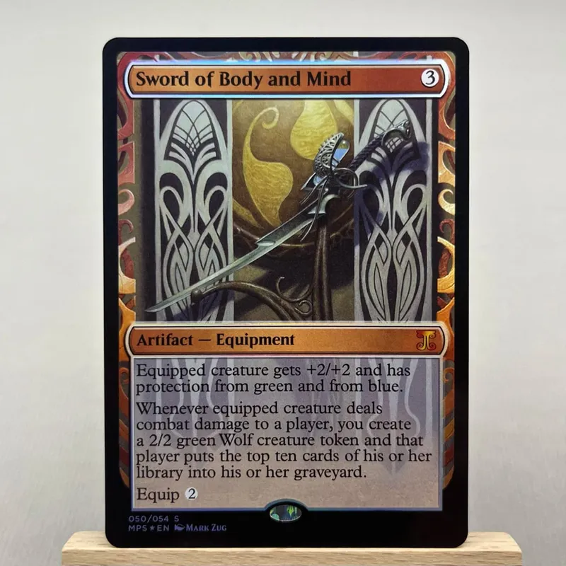 MPS FOIL2-01 TCG Cards for Home Play Proxy Sol Ring Mana Crypt Mox Opal the Mana Vault Chrome Mox Sword of — image 42