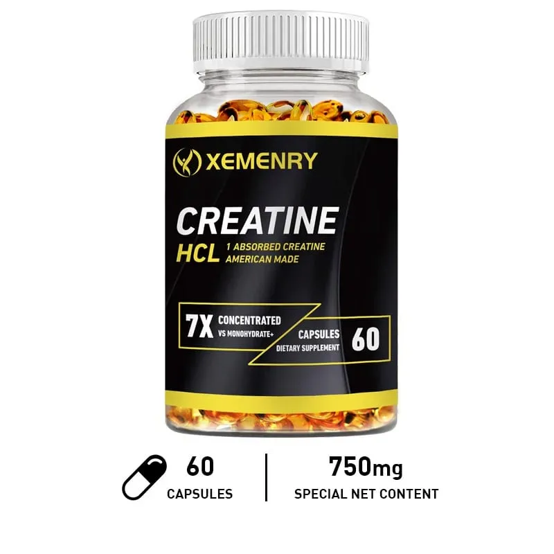 Creatine HCl - Boosts Energy Endurance and Muscle Mass for Improved Athletic Performance — image 8