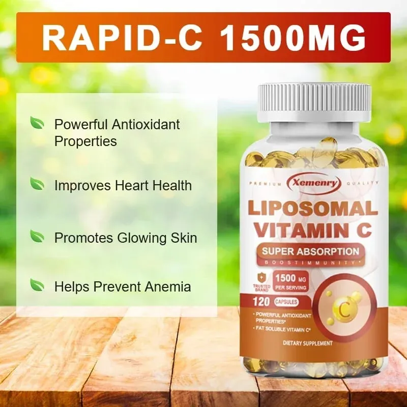 Liposomal Vitamin C - Supports Antioxidant and Nutrient Absorption Energy Supplement and Promotes Immune Health — image 4