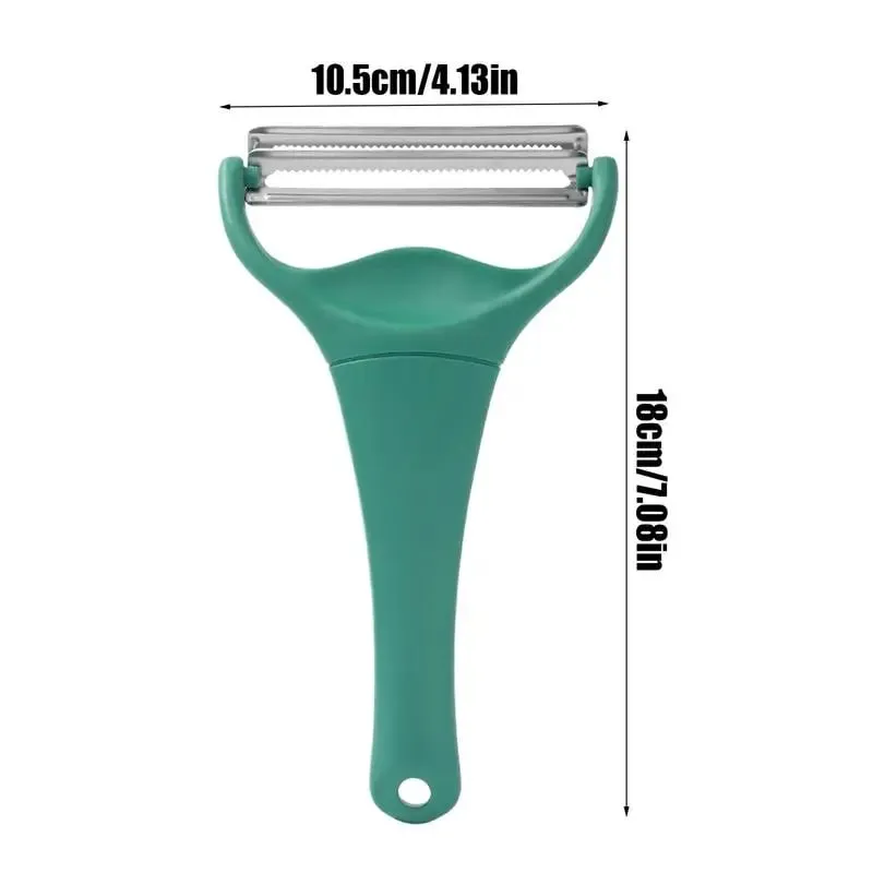 1PC Stainless Steel Peeler for Vegetables Fruits Wide Mouth Cabbage Grater Salad Potato Slicer Kitchen Cooking Accessories