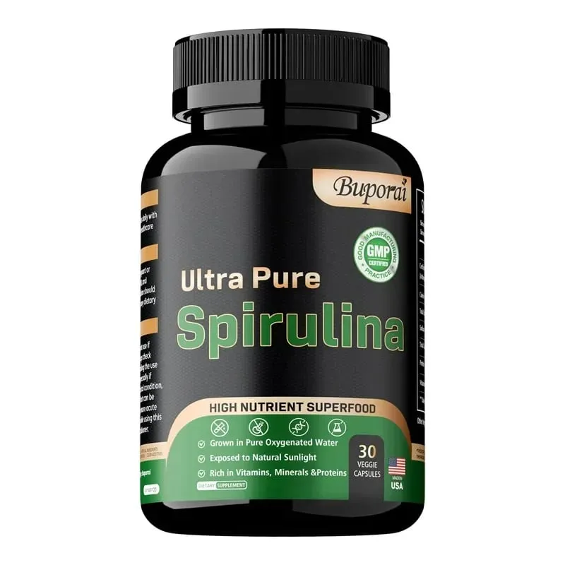 Organic Spirulina - Detoxification Immune System Cardiovascular Antioxidant Improve Digestive HealthSupplementsSupplements — image 9