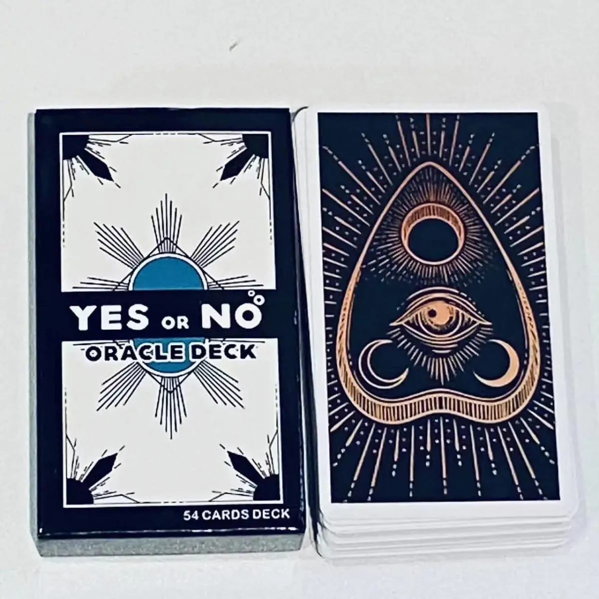 YES or NO Oracle DECKI Cards English Version 54pcs Get Quick Answers To Specific Questions Games Cards — image 2