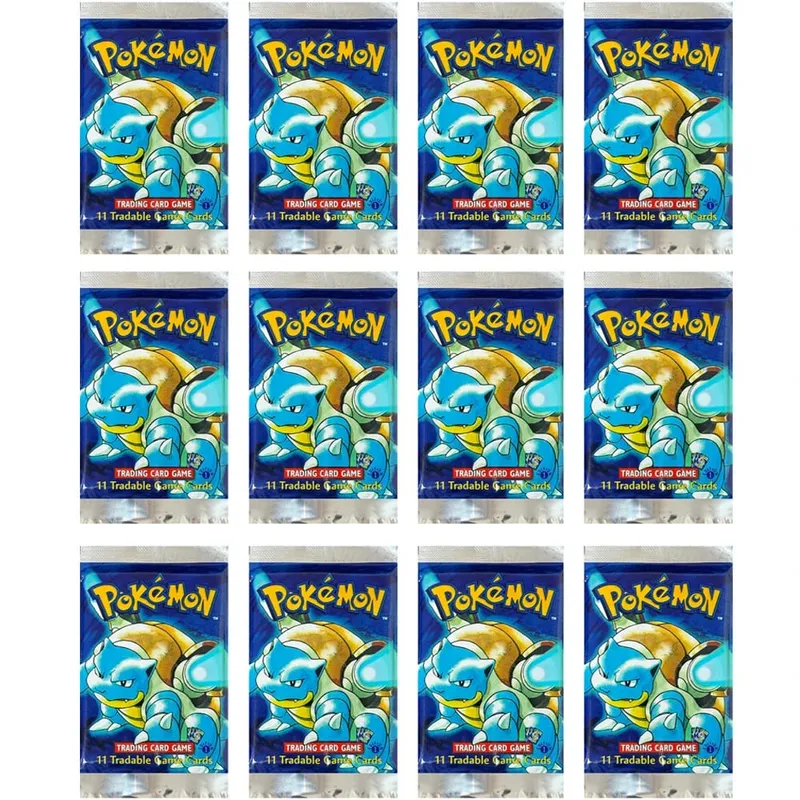 Pokémon Booster Packs Base Fossil Jungle 9 single bags 1 pack/11 Cards and Booster Box 3 1Box/36 Packs models Proxy Game Cards — image 29
