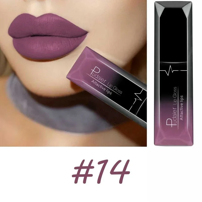 Velvet Matte Liquid Lipstick Waterproof 17 Long Lasting Colors Non Stick Cup Kissproof Smooth Soft Lip Tint for Girls — image 15
