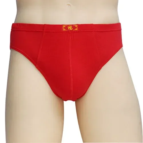 6PCS Men's plus Size Briefs 5XL/6XL Cotton Underwear Breathable Comfortable Solid Sexy Shorts for Men — image 7
