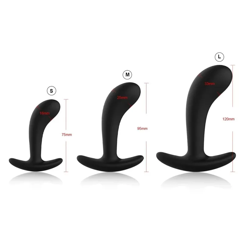 4pcs Beginner Silicone Butt Plug Anal Plug for Men Prostate Massager for Gay Mini Anal Bullet Vibrator Sex Toy for Men Women — image 15