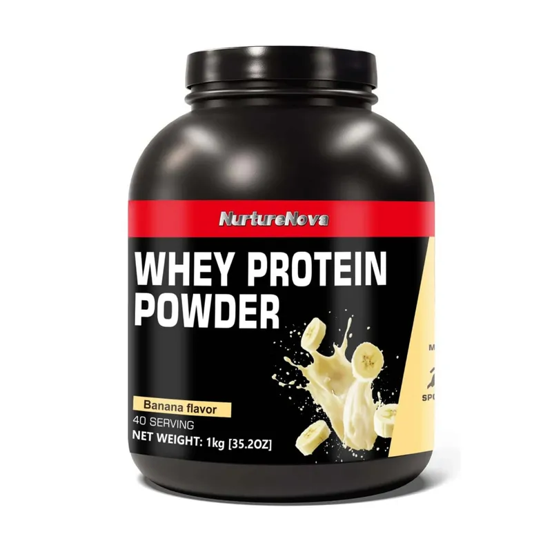 NurtureNova Whey Protein Powder 40 Servings Protein Drink Mix for Adults Chocolate Matcha Strawberry Flavor Daily Nutrition — image 10