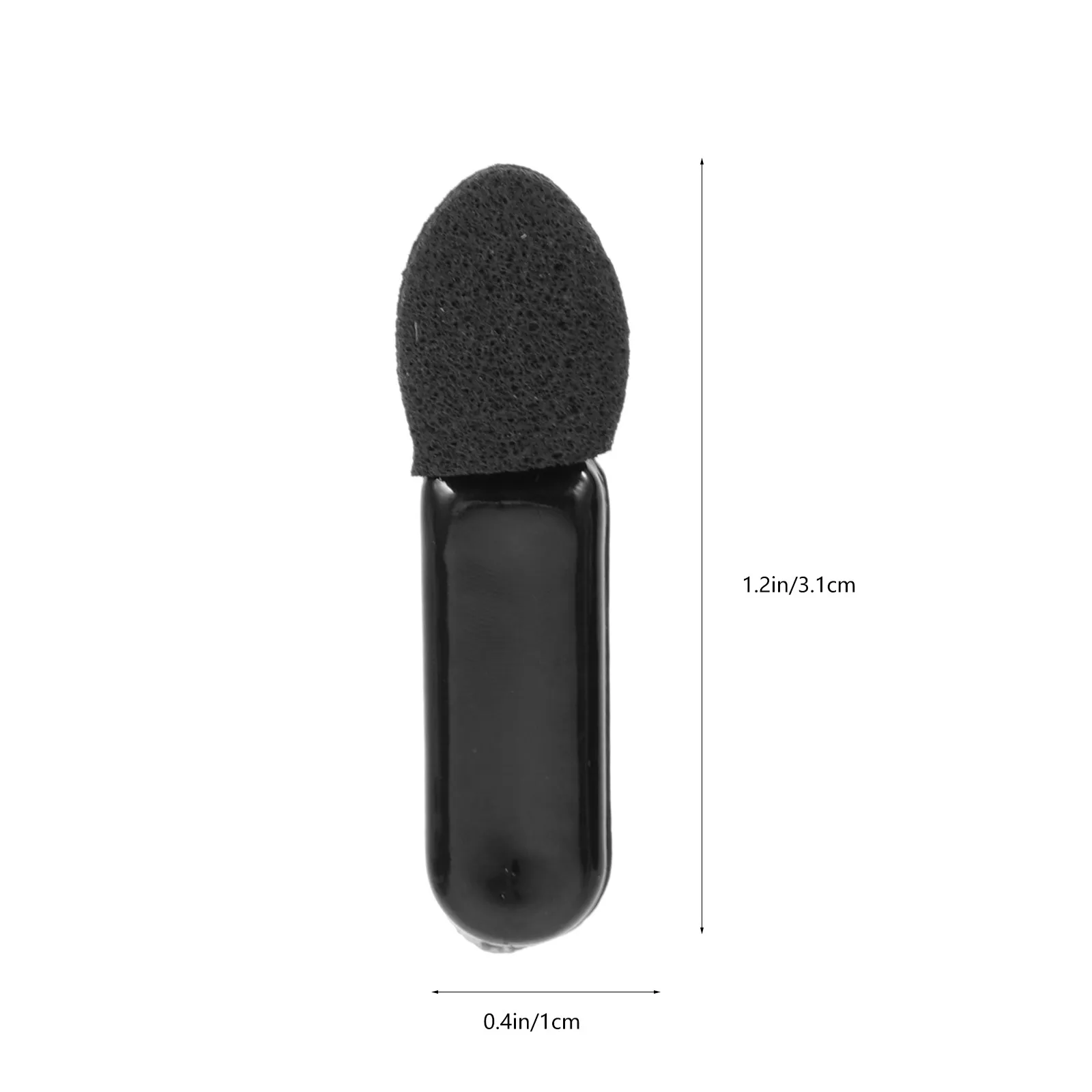 100 Buah Aplikator Eyeshadow Bahan Premium Kuas Makeup Kompak Ringan Stik Eyeshadow Alat Kuas Bibir Perlengkapan Makeup — image 3