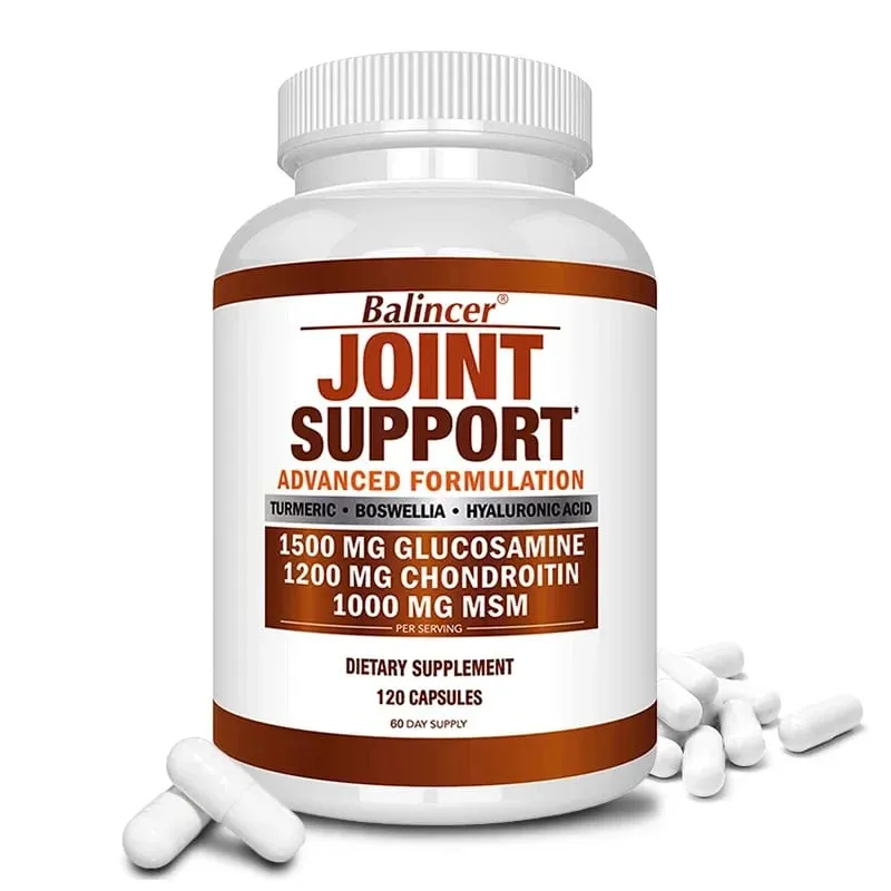 Glucosamine Chondroitin Turmeric Msm Boswellia - Joint Relief and Anti-Inflammatory Support Supplement 120 Capsules — image 8