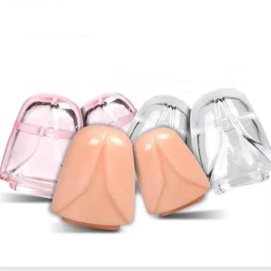 2Pcs/Set Penis Glans Sleeve Lock Semen Foreskin Cock Ring Glans Cover Penis Extender Sleeve Reusable Condoms Sex Toys For Men — image 1