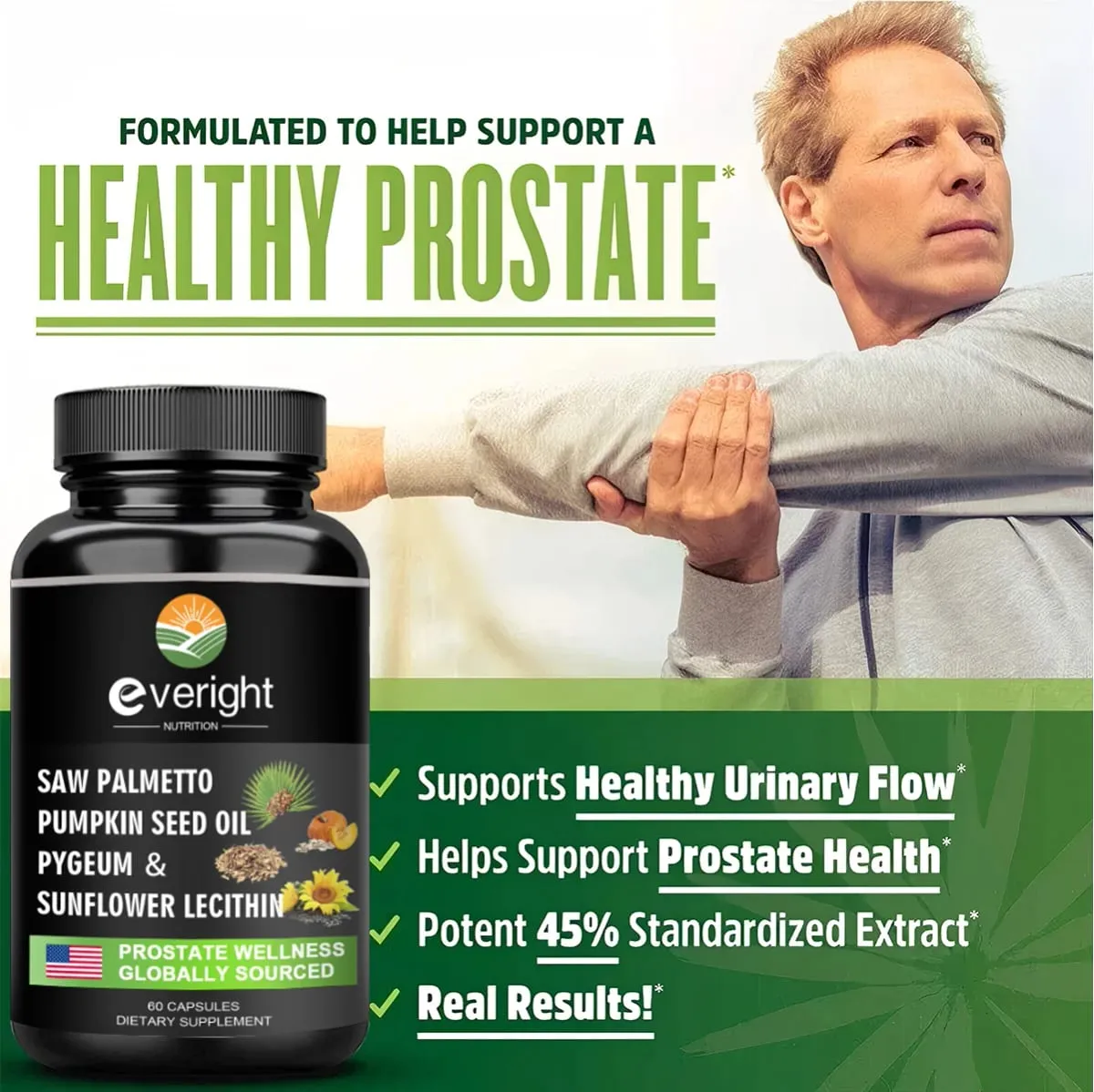 Saw Palmetto Capsules - Prostate Support Hair Loss Defense & Hormone Balance — image 4