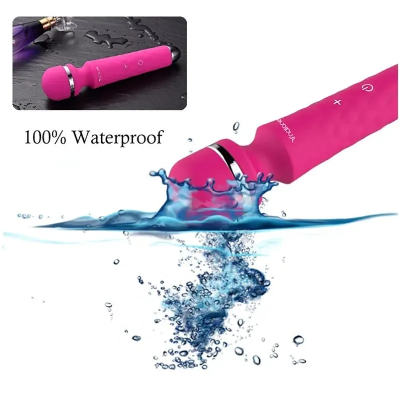 Nalone Powerful Clitoris Vibrator USB Recharge Magic Wand AV Vibrator Massager Sexual Product Erotic Sex Toys for Women Adult 18 — image 4