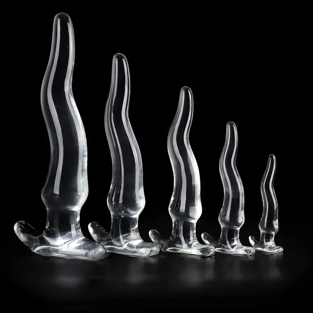 Transparent Big Dildos for Women Vagina Stimulator Anal Plug Artificial Animal Penis Female Masturbator Sex Toy Men Butt Dilator — image 3
