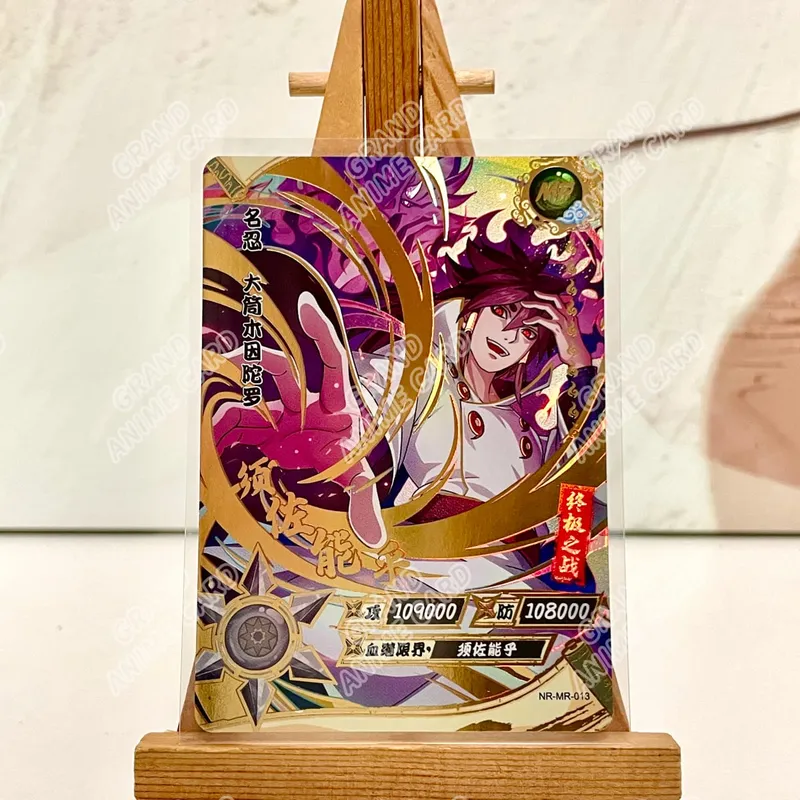 Kayou Genuine Anime Naruto Card MR Full Series No.001-037 Gaara Naruto Uzumaki Kimimaro Jiraiya Tsunade Collection Card Toy Gift — image 5