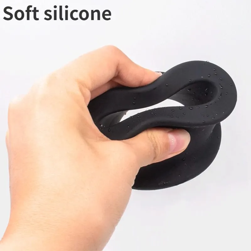 Butt Plug with Tunnel Silicone Buttplug Analplug Butplug Dilatation Anal Training Trainer Dilator Stopper Ass Anus Sex Toys — image 3