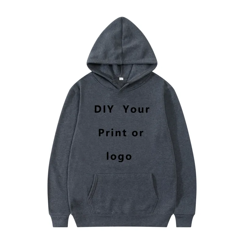 Seu próprio design marca logotipo/imagem personalizado em qualquer lugar das mulheres dos homens diy hoodies moletom casual com capuz moda nova — image 8