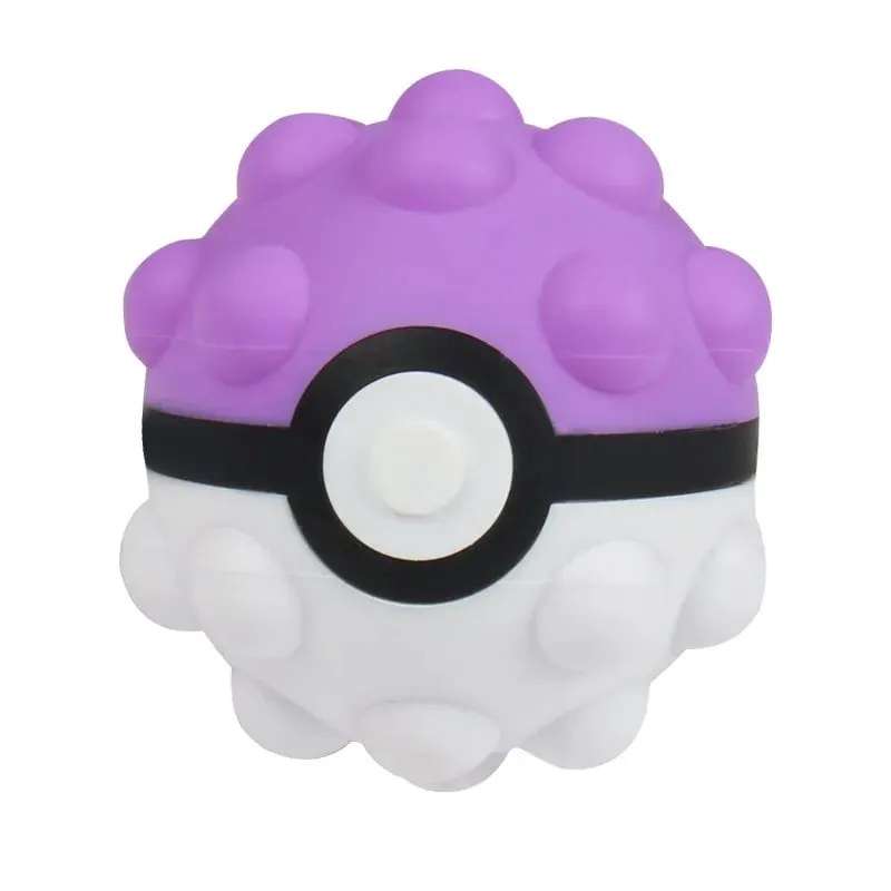 Pokemon Decompression Toys 6styles Cute Poke Ball Pinching Chronic Rebound Toys Small Unzip Ball Portable Play Children Gifts — image 10
