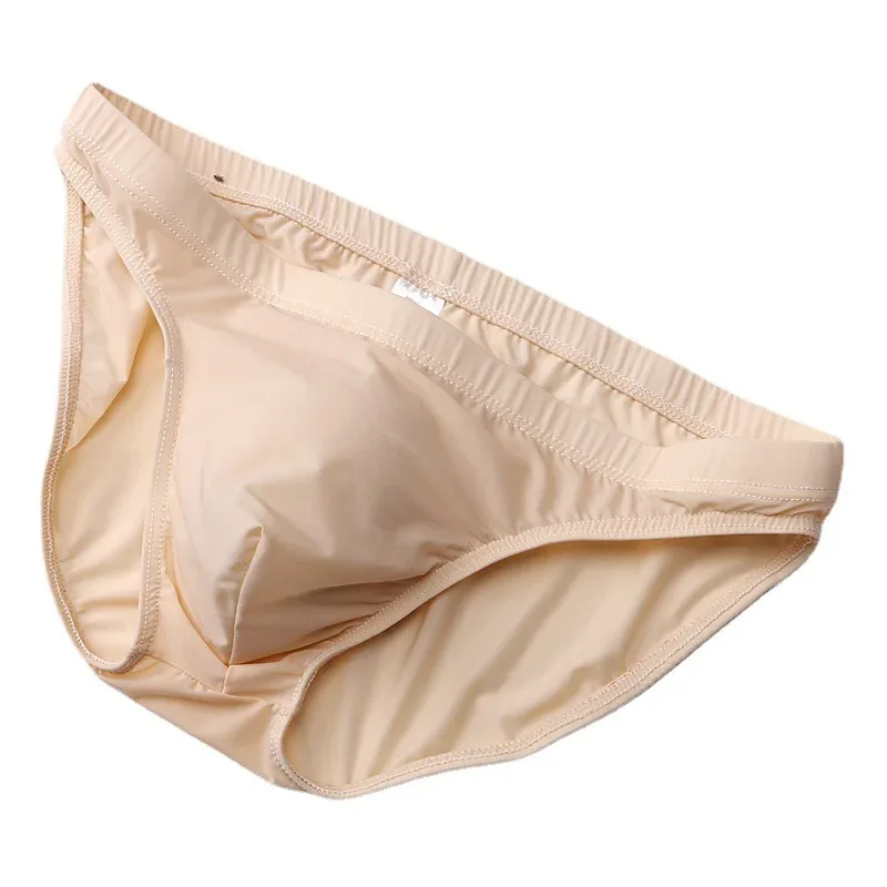Mens Bikini Underwear Ultra-Thin Sheer U Convex Pouch Lingerie High Elastic Underpants Low Waist Quick-Dry Calzoncillos Hombre — image 4