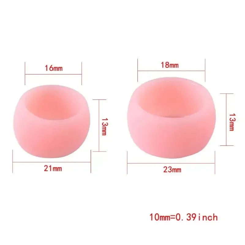 2 Soft Silicone Penis Ring Men Foreskin Corrector Delay Ejaculation Male Sex Toy — image 4