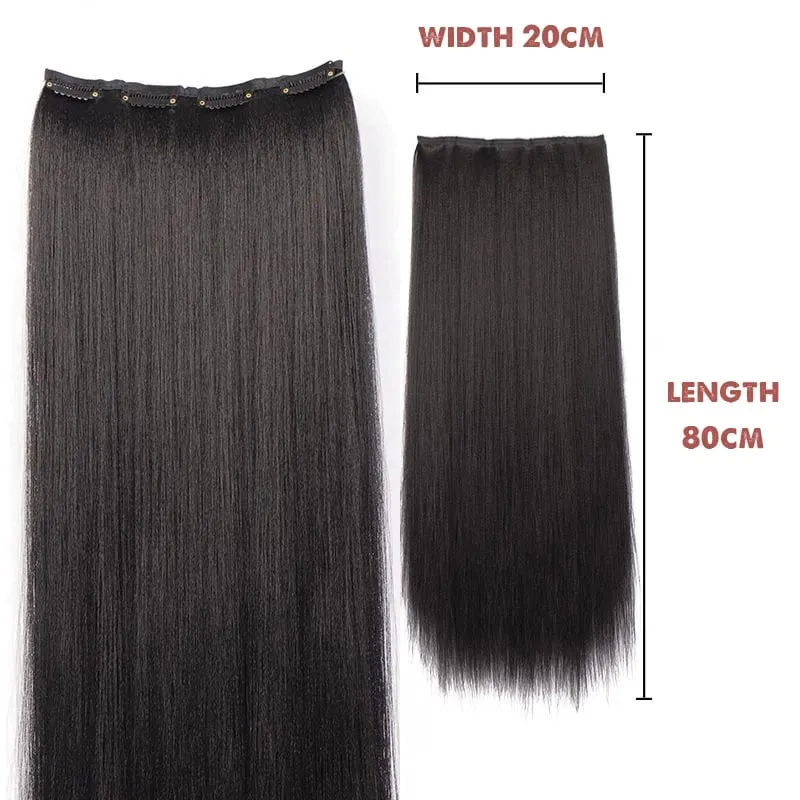 Hanfu wig piece corn whisker hairstyle one piece hair extension non knotted long straight hair piece antique hairstyle for women — image 26