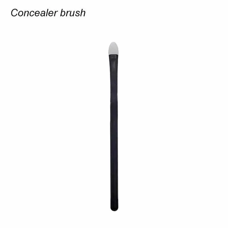 brochas maquillaje Silicone Eyeshadow Lip Applicator Makeup Brushes Eyeliner Lip Brush Professional Eye Shadow Cosmetic Tools — image 13