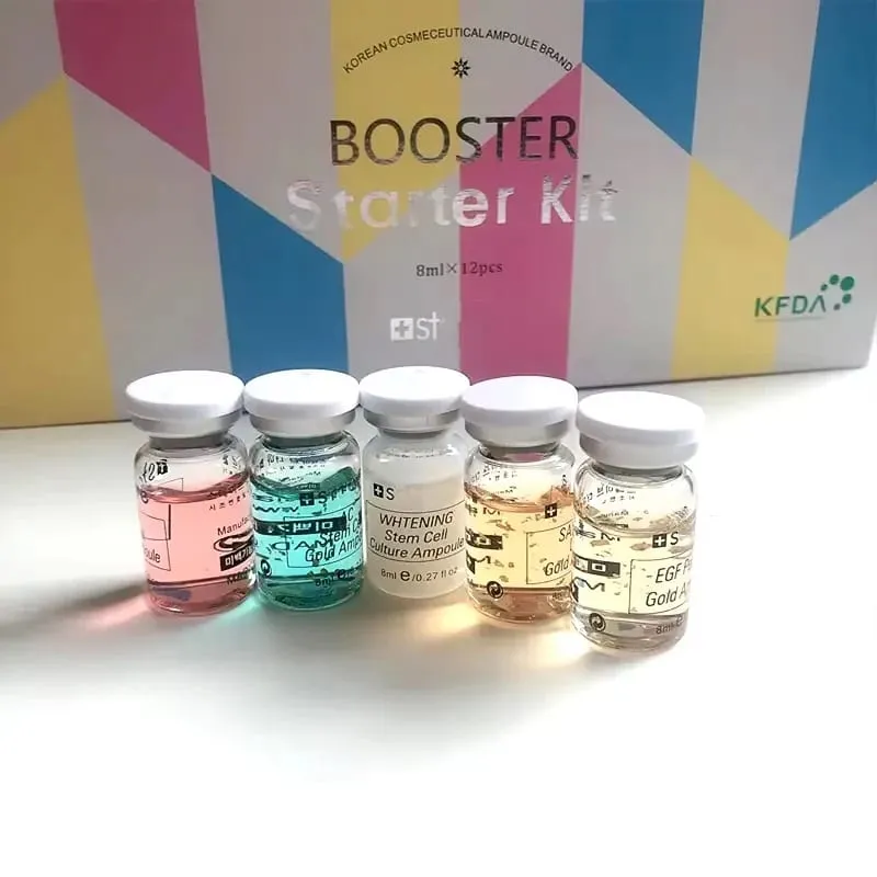 Korea 8ml BB Cream Ampoule Beginner Starter Kit Face Foundation Salmon DNA Serum Moisturise Whitening Cosmetic — image 3