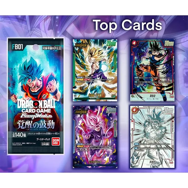 FB01-06 Booster Packs SUPER CARD GAME Fusion World TCG Collection Card Child Toy — image 2