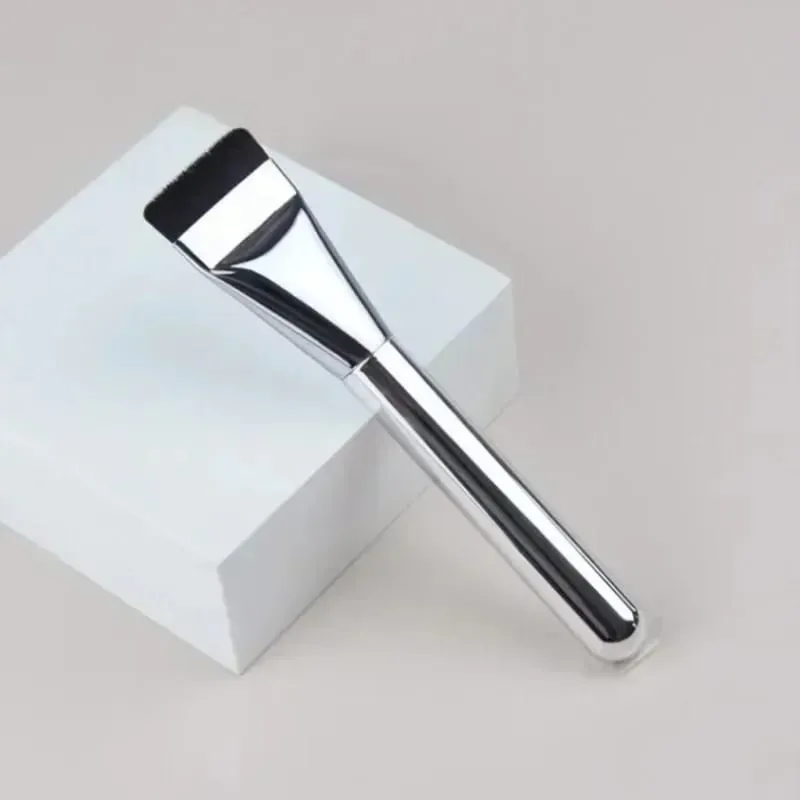 1Pc Ultra Thin Foundation Brush Lightweight Thin Face Contour Brushes Flat Contour Brush Blending Foundation Cream Make Up Brush